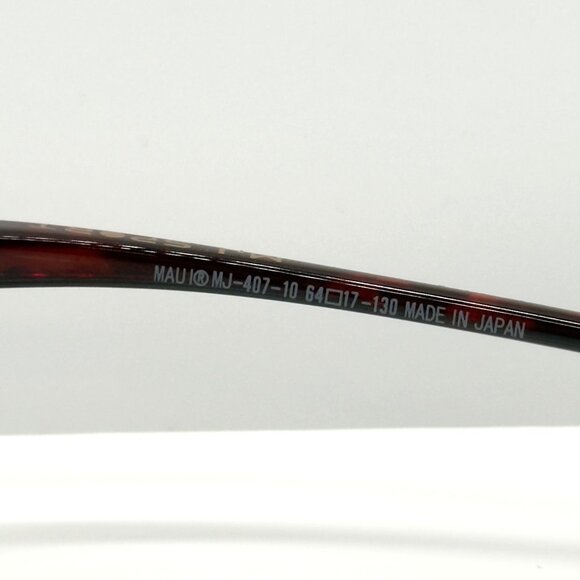 New Maui Jim Ho'Okipa Sunglasses Tortoise Frame Rose Polarized Lens R407-10 Case - Picture 5 of 12